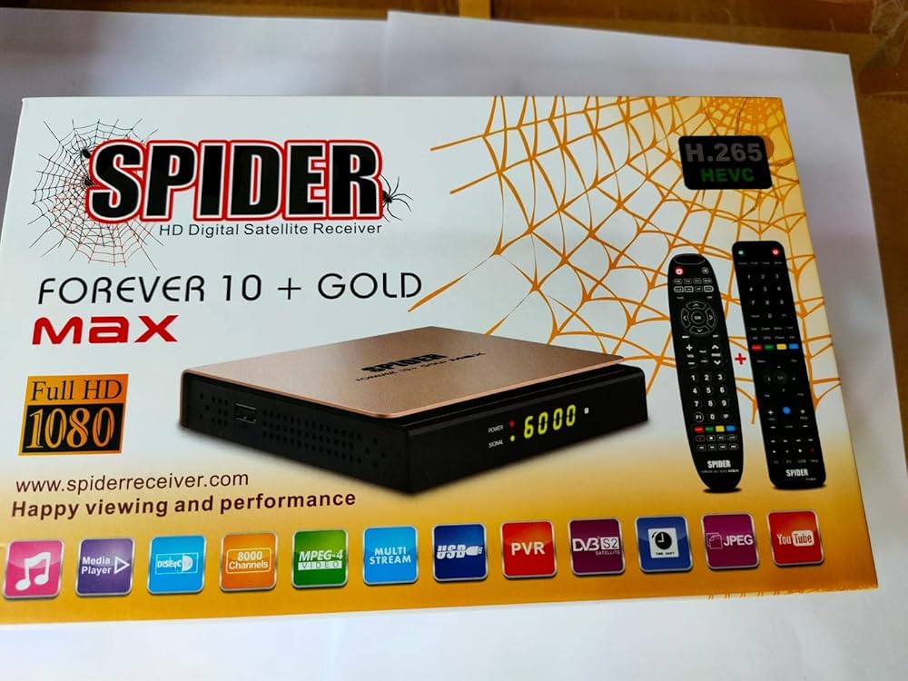رسيفر Spider Forever 10 Pro PLUS